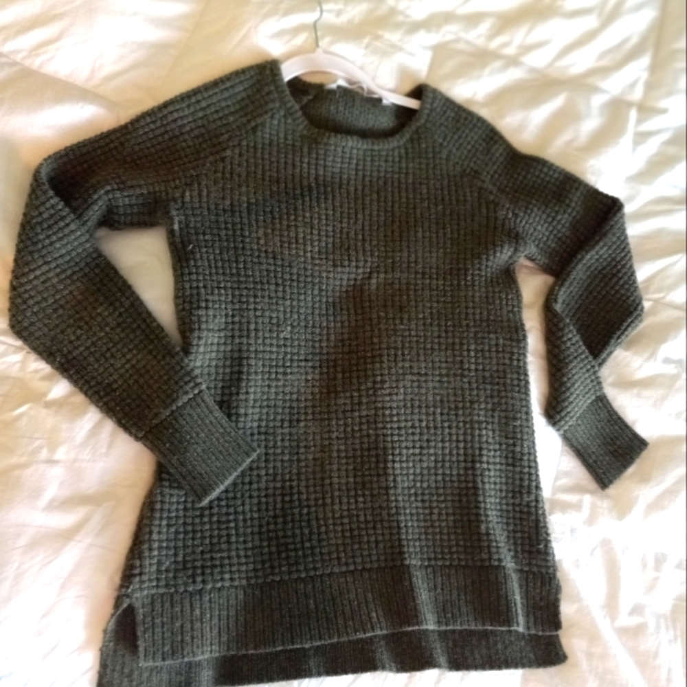 Green Athleta Sweater